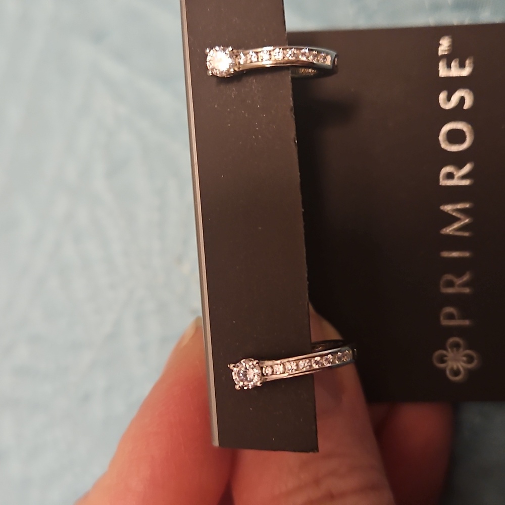 NWT Primrose Cubic Zirconia Sterling Sterling earrings